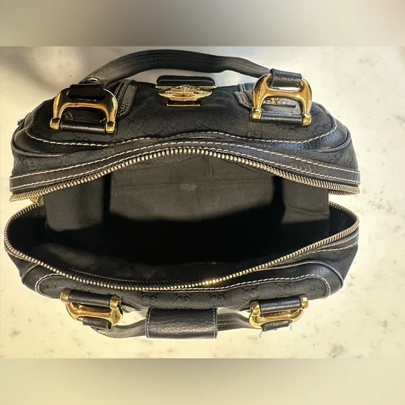 Authentic Gucci GG Canvas Aviatrix Boston Bag - Picture 2 of 11